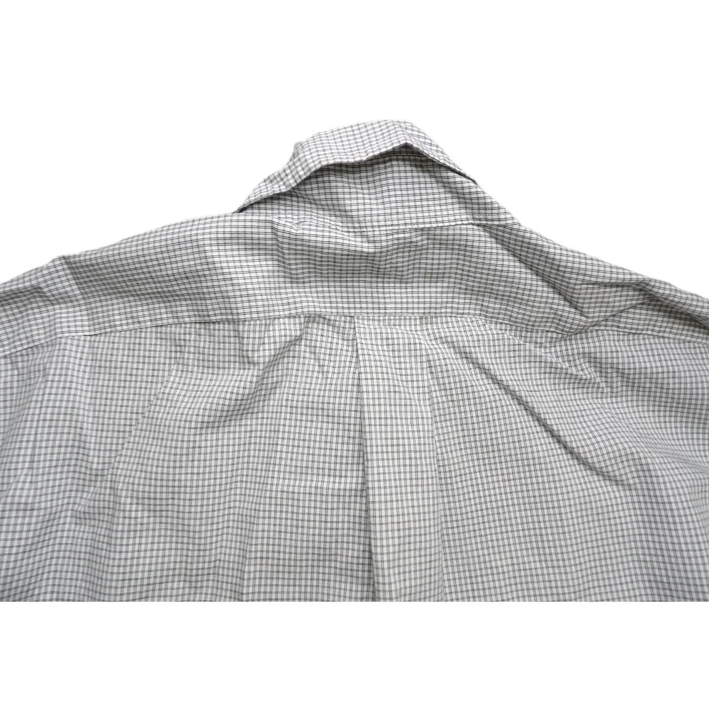 VTG 90s Ralph Lauren Yarmouth Plaid Button Down Shirt Men 17 32/33 Long Sleeves